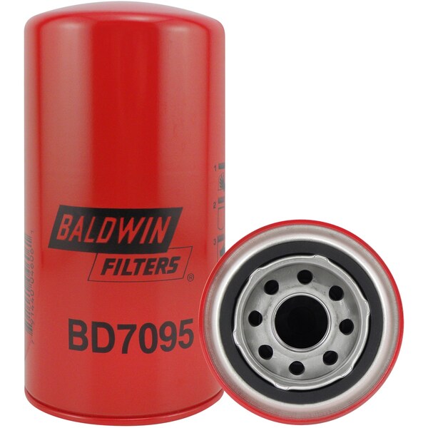Oil Filter, Spin-On, Dual-Flow
